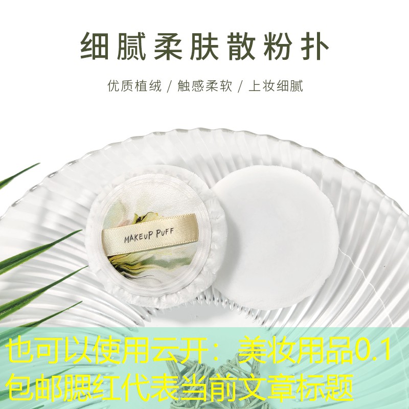 美妆用品0.1包邮腮红